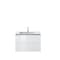 Duravit L-Cube vanity unit f. ME 2 drawers 550x620x481mm White High Gloss LC624102222 - alternate 4